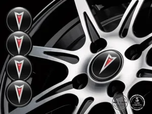Pontiac Ruota Adesivi Edizione Stile Silicone Lusso